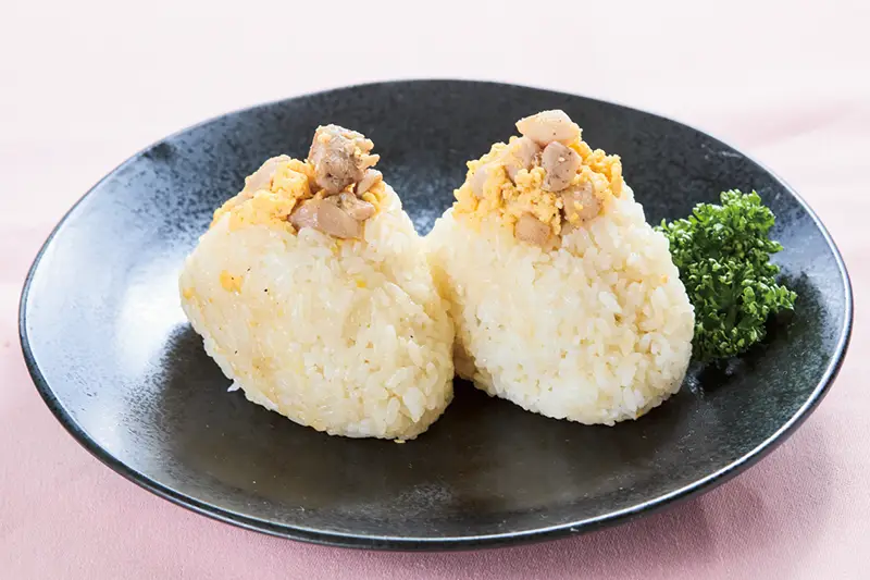 ささみのチーズ旨だれ焼きおにぎり