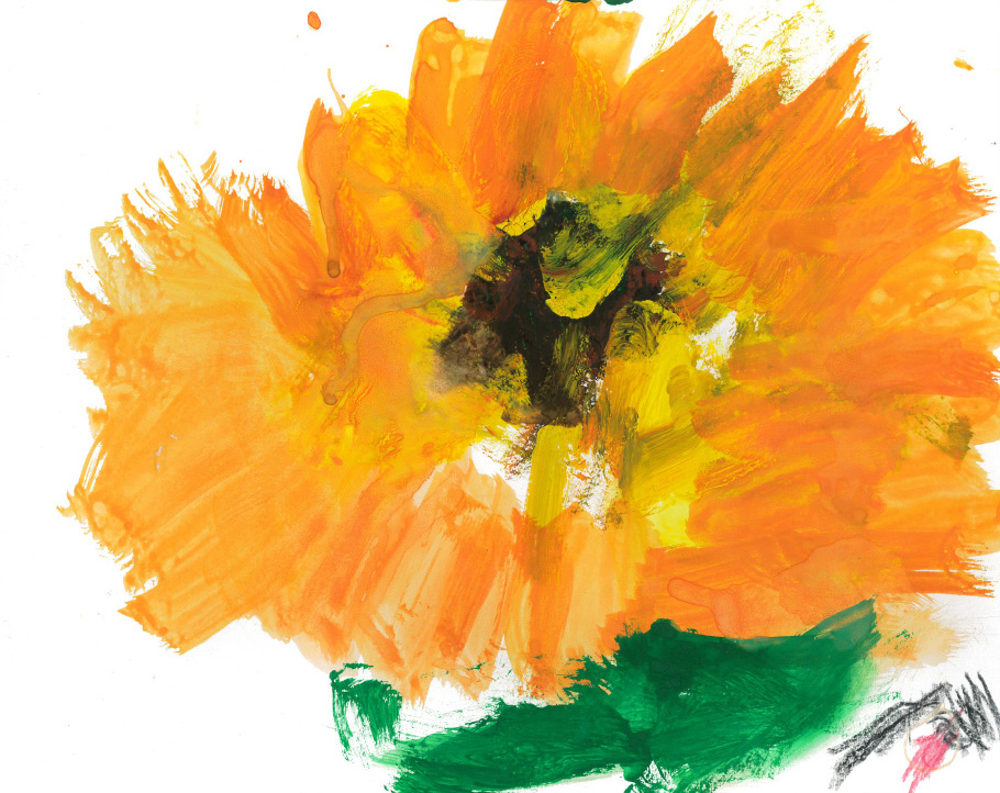 でかいひまわり