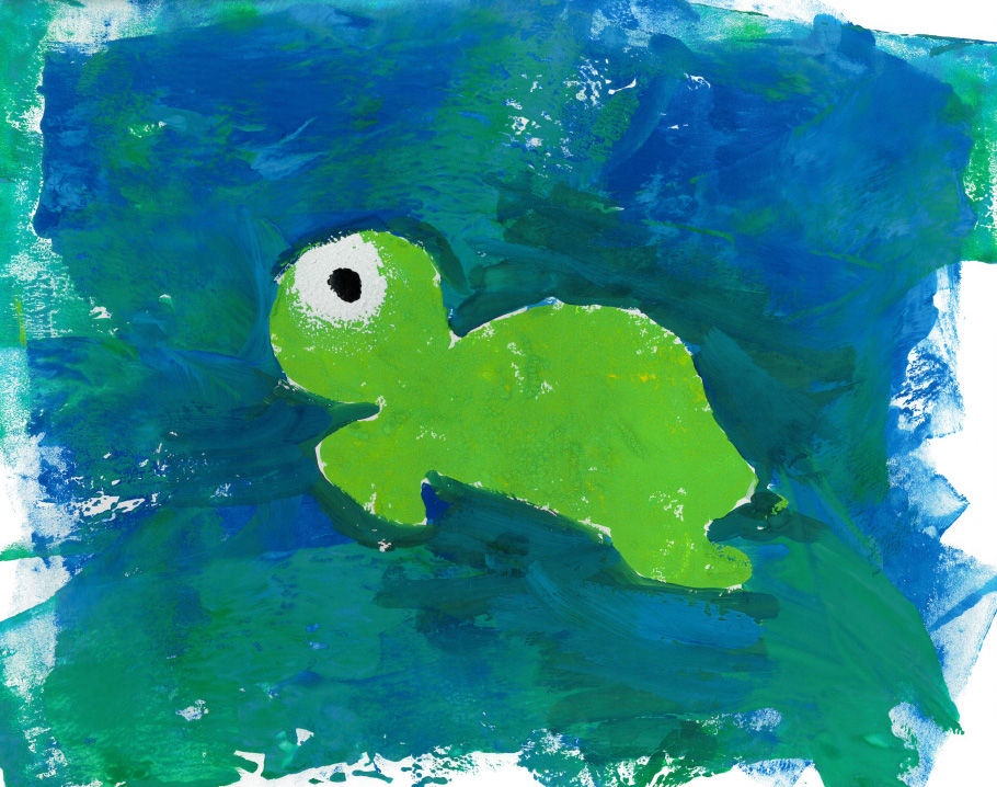 スイスイすすむよかめかめくん