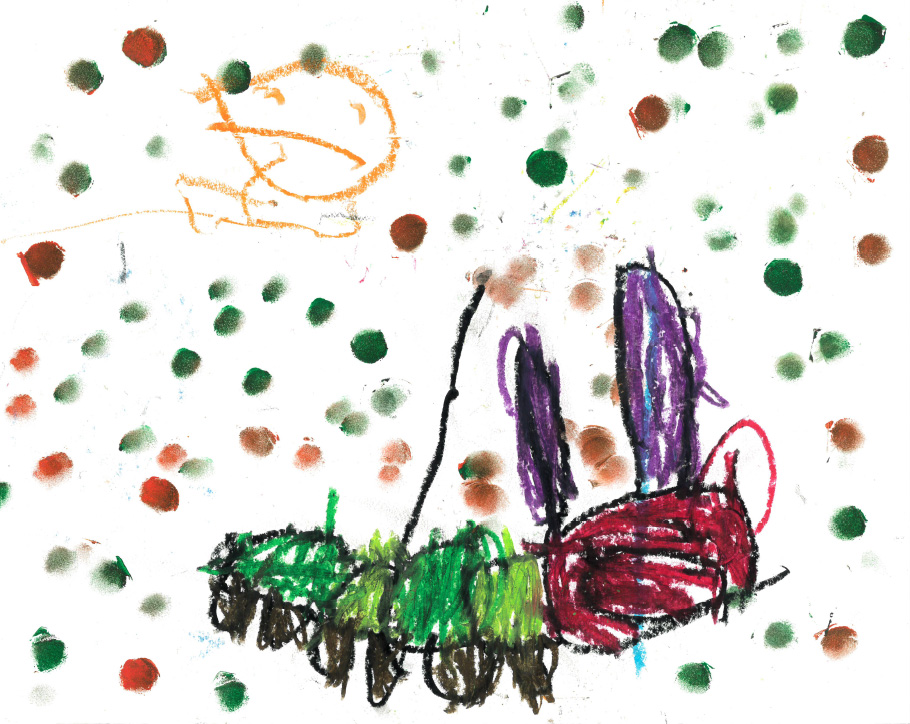 まねっこあおむし